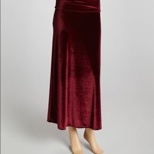Sexy red velvet nice vintage Jennifer moore skirt